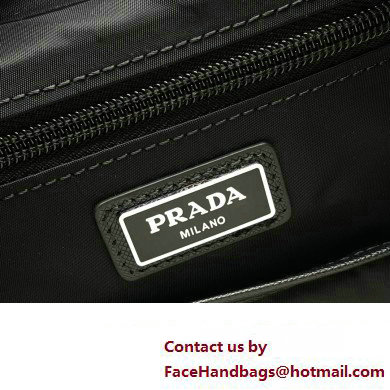 Prada Re-Nylon and Saffiano leather backpack Bag 2VZ135 Black 2024