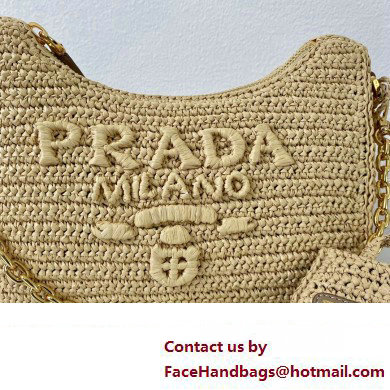 Prada Re-edition crochet mini-bag 1BC204 2023