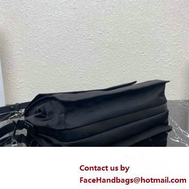 Prada Re-nylon Large Padded Shoulder Bag 1BD256 Black 2023