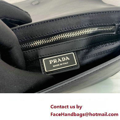 Prada Saffiano leather shoulder bag 2VD059 Black 2023