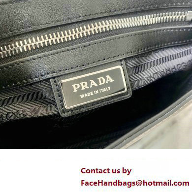 Prada Saffiano leather shoulder bag 2VD059 Gray 2023