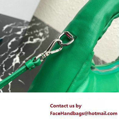 Prada Soft padded nappa leather mini-bag 1BA384 Green 2023