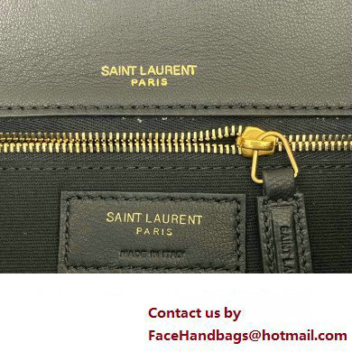 Saint Laurent calypso Bag in plunged lambskin 734153 Black