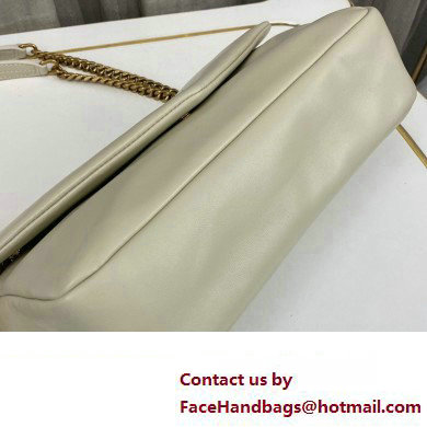 Saint Laurent calypso Bag in plunged lambskin 734153 Vintage White