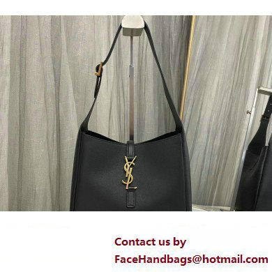 Saint Laurent le 5 à 7 supple small Bag in grained leather 713938 Black - Click Image to Close