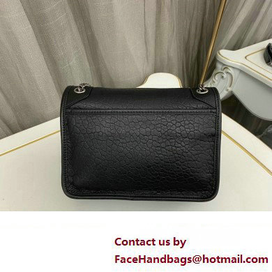 Saint Laurent niki baby Bag in grained lambskin 633179 Black