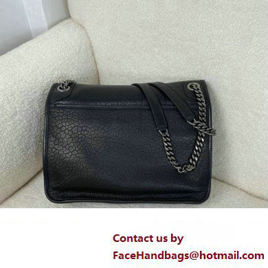 Saint Laurent niki medium Bag in grained lambskin 633178 Black(original quality)