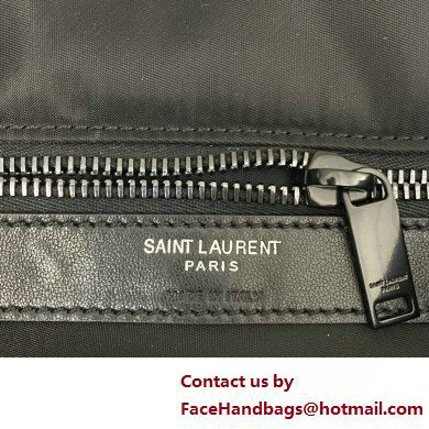 Saint Laurent niki messenger Bag in econyl 757146 Black