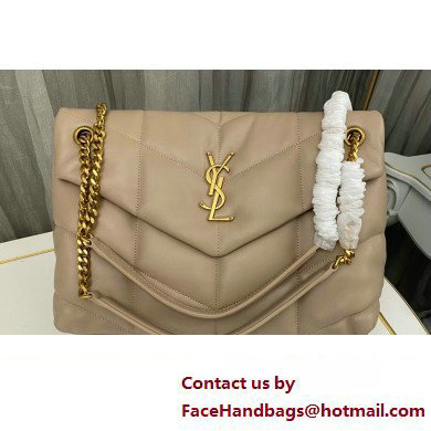 Saint Laurent puffer medium Bag in nappa leather 577475 Beige