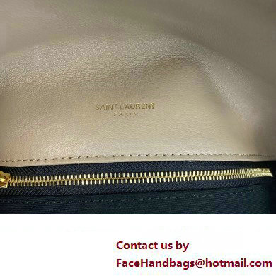 Saint Laurent puffer medium Bag in nappa leather 577475 Beige