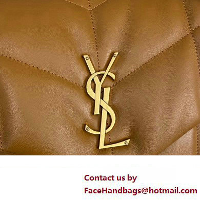 Saint Laurent puffer medium Bag in nappa leather 577475 Brown