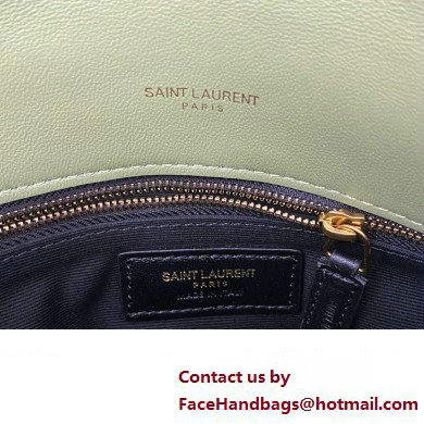 Saint Laurent puffer medium Bag in nappa leather 577475 Green