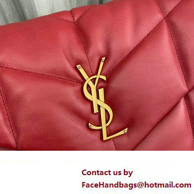 Saint Laurent puffer medium Bag in nappa leather 577475 Red