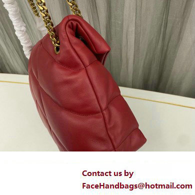 Saint Laurent puffer medium Bag in nappa leather 577475 Red