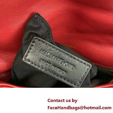 Saint Laurent puffer medium Bag in nappa leather 577475 Red