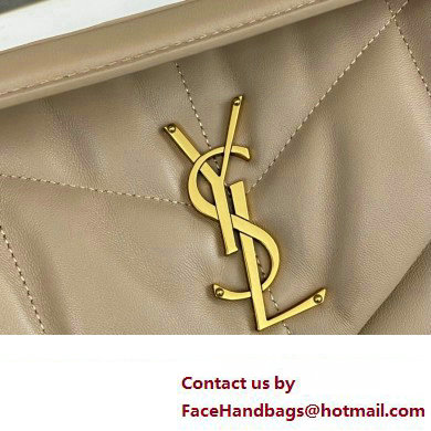 Saint Laurent puffer small Bag in nappa leather 577476 Beige