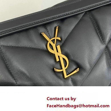 Saint Laurent puffer small Bag in nappa leather 577476 Black/Gold