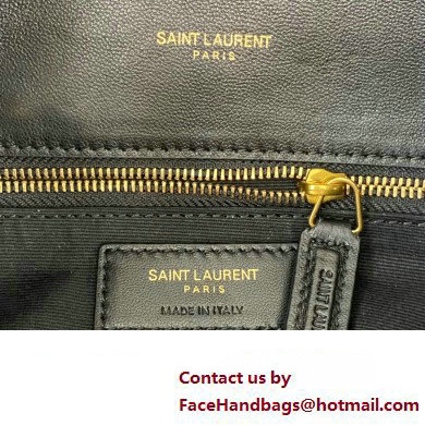 Saint Laurent puffer small Bag in nappa leather 577476 Black/Gold