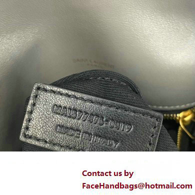 Saint Laurent puffer small Bag in nappa leather 577476 Gray