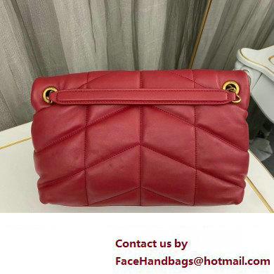 Saint Laurent puffer small Bag in nappa leather 577476 Red