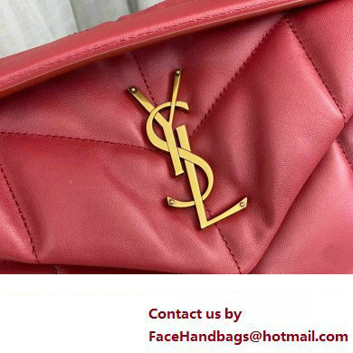 Saint Laurent puffer small Bag in nappa leather 577476 Red