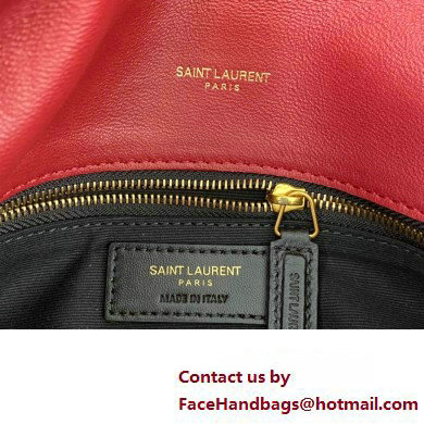 Saint Laurent puffer small Bag in nappa leather 577476 Red