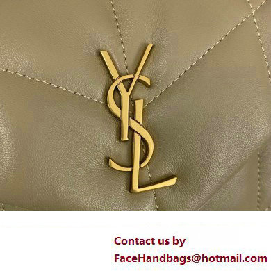 Saint Laurent toy puffer Bag in lambskin 759337 Beige