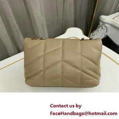 Saint Laurent toy puffer Bag in lambskin 759337 Beige