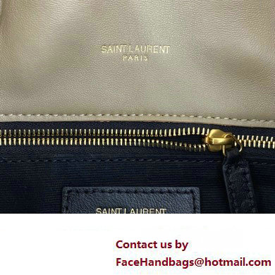 Saint Laurent toy puffer Bag in lambskin 759337 Beige