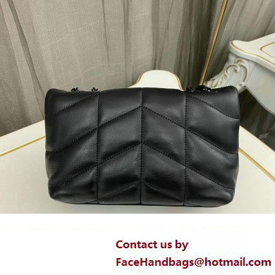 Saint Laurent toy puffer Bag in lambskin 759337 Black