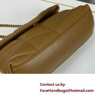 Saint Laurent toy puffer Bag in lambskin 759337 Brown