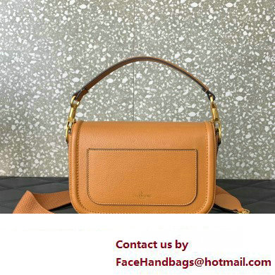 Valentino Alltime shoulder bag in grainy calfskin Brown 2024