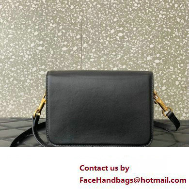 Valentino Loco Shoulder Bag in calfskin Black 2024