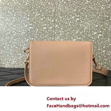 Valentino Loco Shoulder Bag in calfskin Nude 2024