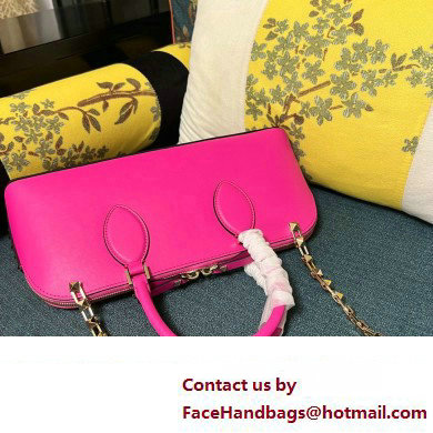 Valentino Rockstud E/W calfskin Large handbag Fuchsia 2023