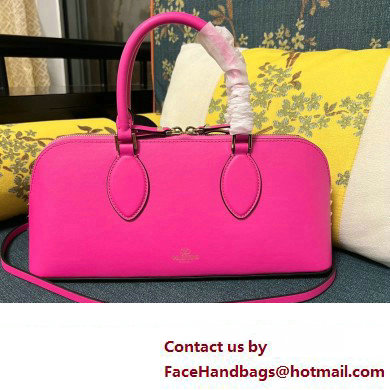 Valentino Rockstud E/W calfskin Large handbag Fuchsia 2023