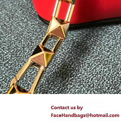 Valentino Rockstud E/W calfskin Large handbag Red 2023