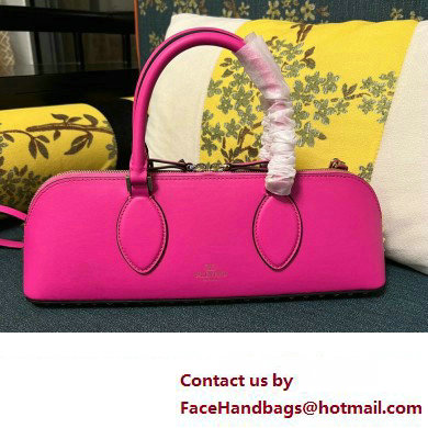 Valentino Rockstud E/W calfskin Small handbag Fuchsia 2023