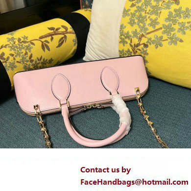 Valentino Rockstud E/W calfskin Small handbag Pink 2023