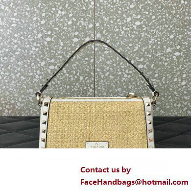 Valentino Small Rockstud Boucle Crossbody Bag 2023 - Click Image to Close