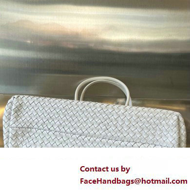 bottega veneta large cabat bag White / Vernis 2024