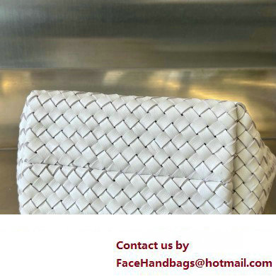 bottega veneta mini cabat bag White / Vernis 2024