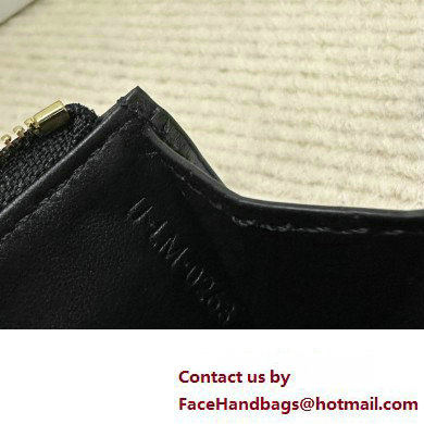 celine Zipped Card Holder in smooth lambskin black 10K583 2023