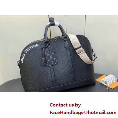 louis vuitton Alma Travel GM BAG in EPI leather black M23717 2023