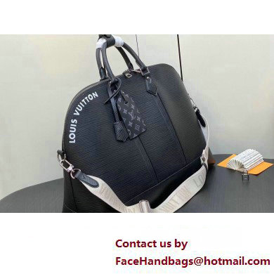 louis vuitton Alma Travel GM BAG in EPI leather black M23717 2023