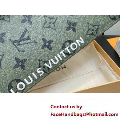 louis vuitton Brazza Wallet m82790 green 2022