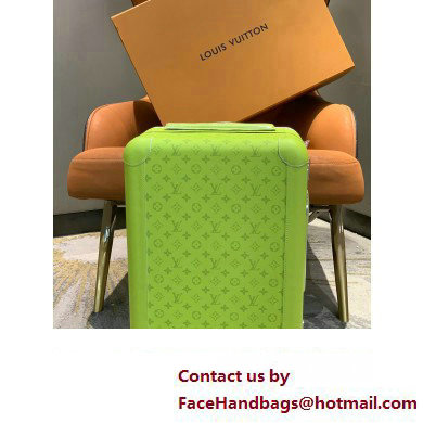 louis vuitton Horizon 55 SUITCASE M10143 Neon Yellow 2024