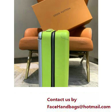 louis vuitton Horizon 55 SUITCASE M10143 Neon Yellow 2024