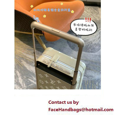 louis vuitton Horizon 55 SUITCASE M10255 Kaki Fango / Cream 2024