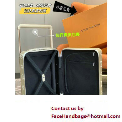 louis vuitton Horizon 55 SUITCASE M10255 Kaki Fango / Cream 2024